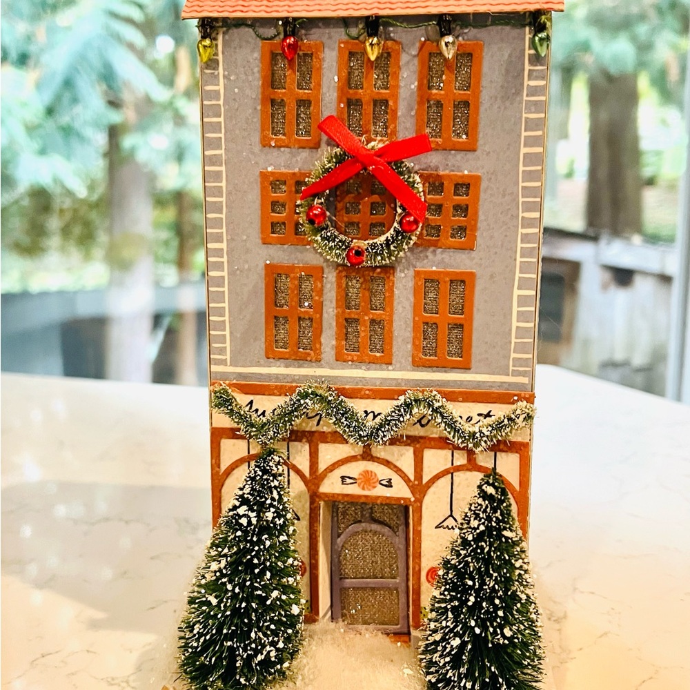 Sugar Plum Sweet Shop from the George & Viv Light-Up Village Collection - New!